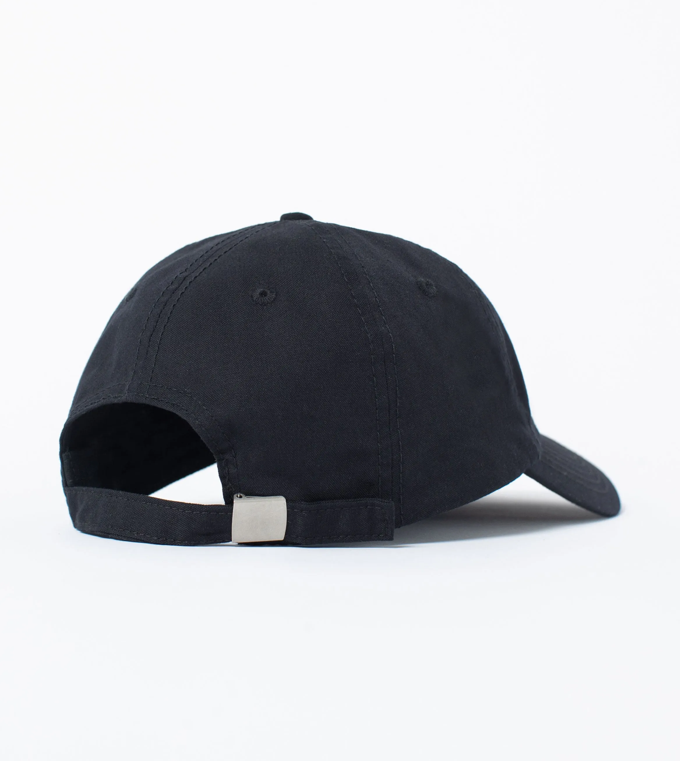 6 Panel Cap Black