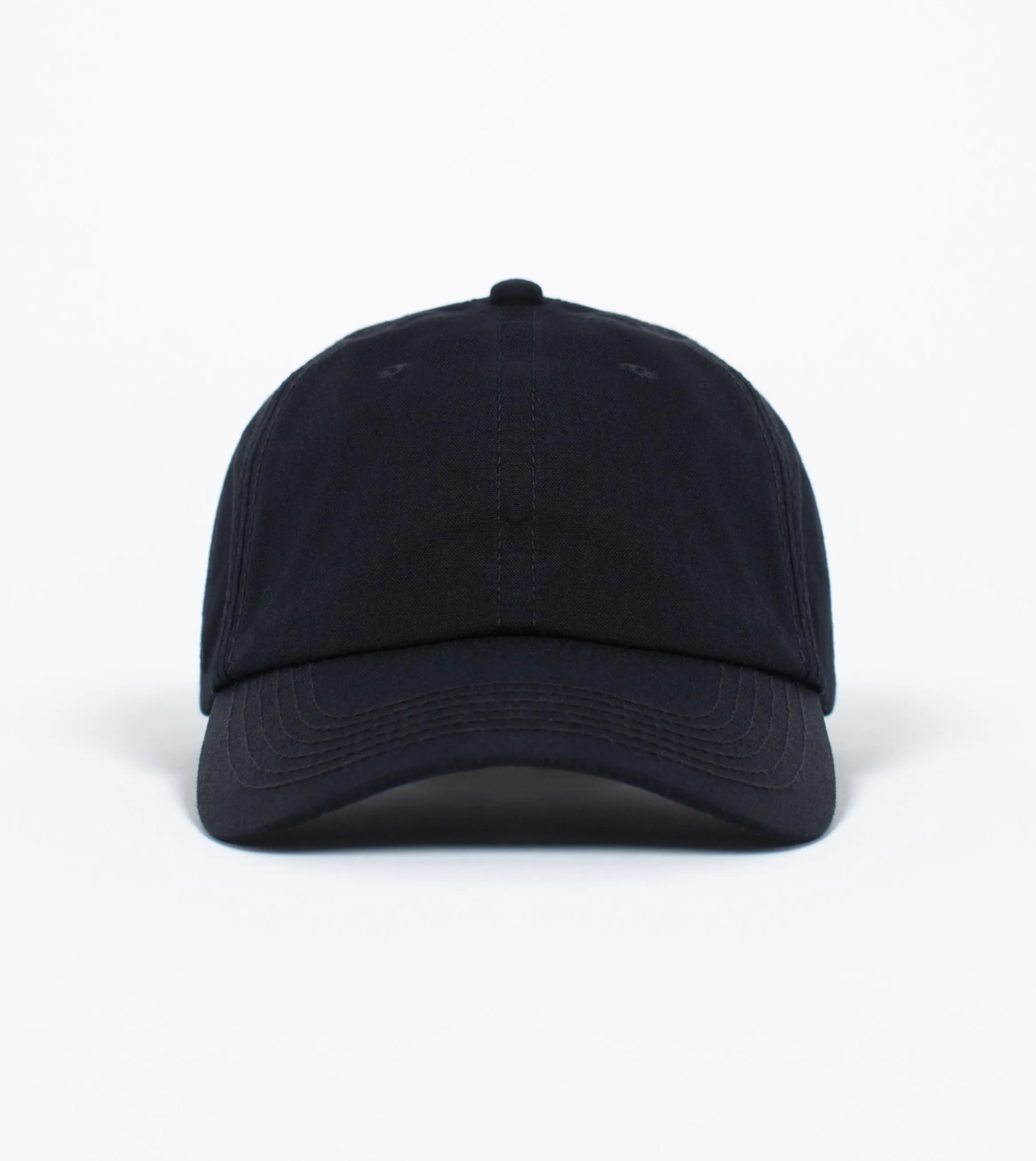 6 Panel Cap Black