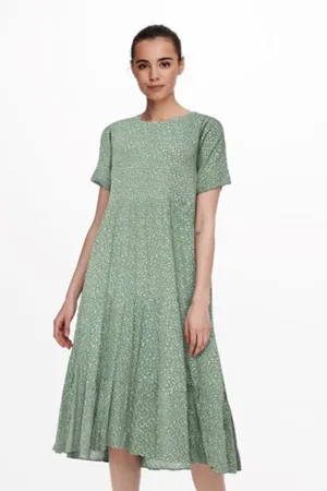 Abigail Life Midi Dress - Chinois Green