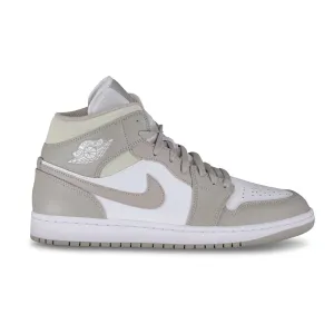 AIR JORDAN  MID 'LINEN' TRAINERS