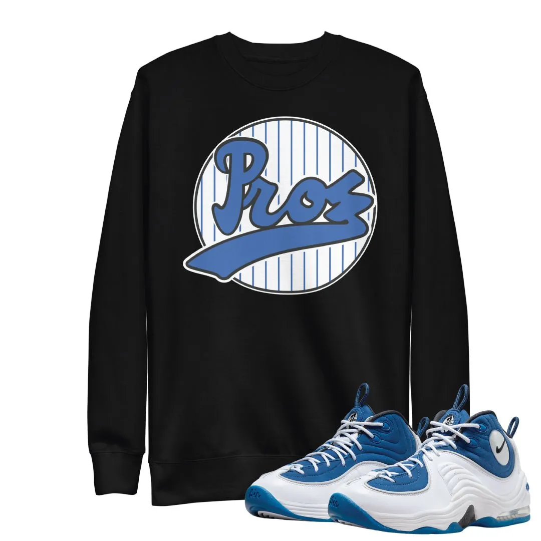 Air Penny 2 Atlantic Blue "Pros" Sweatshirt