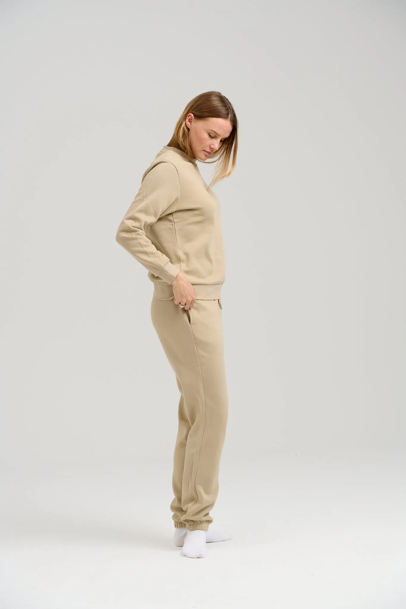 Basic Sweatsuit (Dark Beige) - Package Deal (Women)