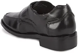 Black Boys School Uniform Shoes Size 8 Pull-On Flats by Libertyzeno Pair of Shoes