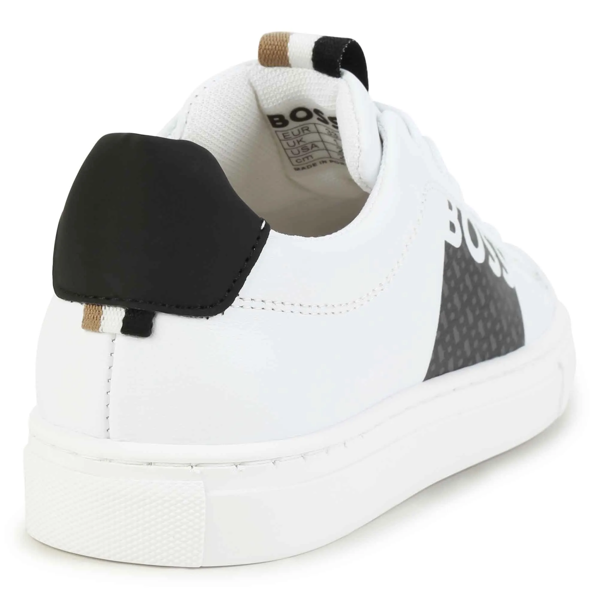 BOSS KIDSWEAR White Trainers