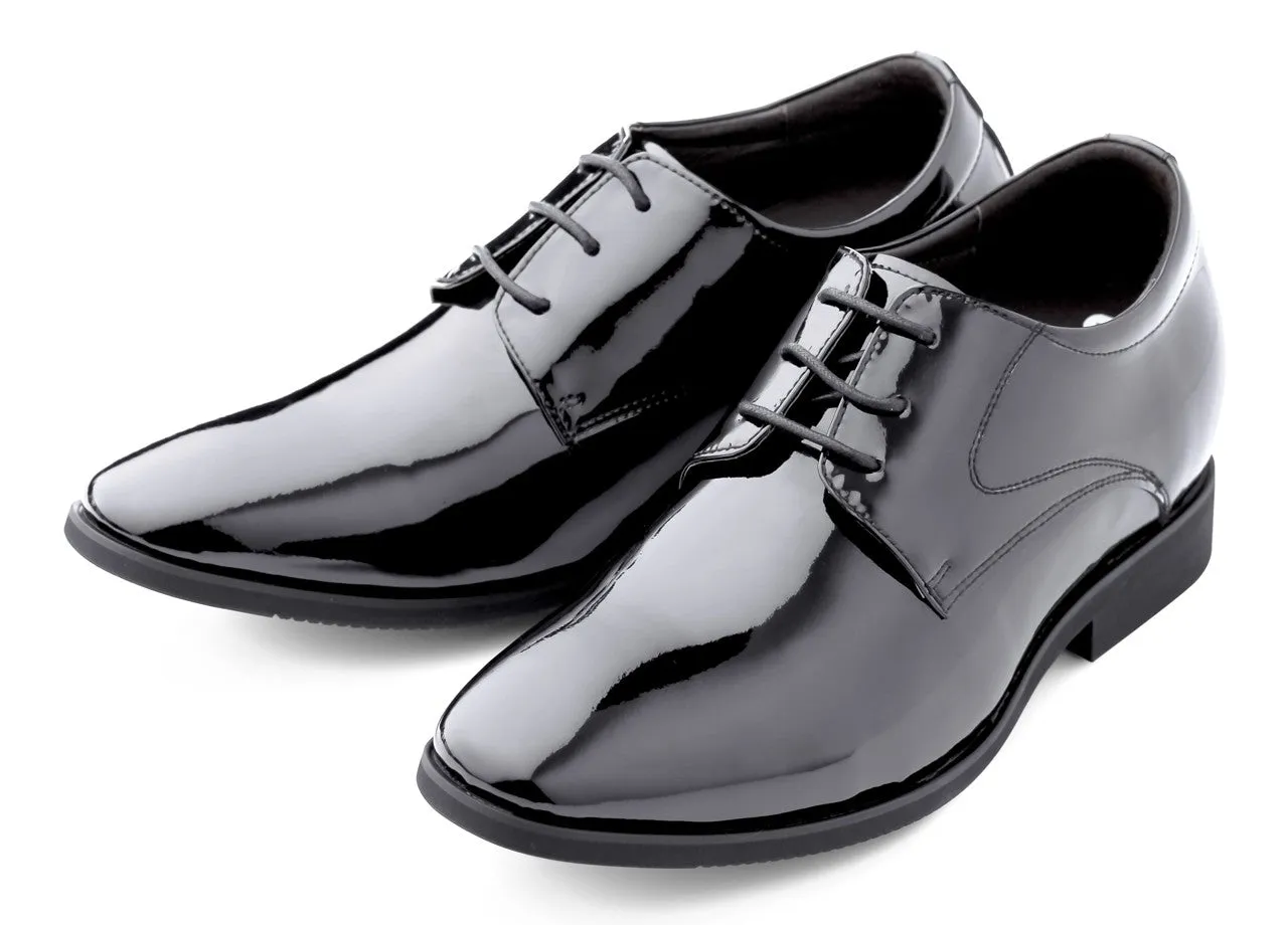 CALDEN Patent Leather Formal Dress Shoes - Three Inches - K911929