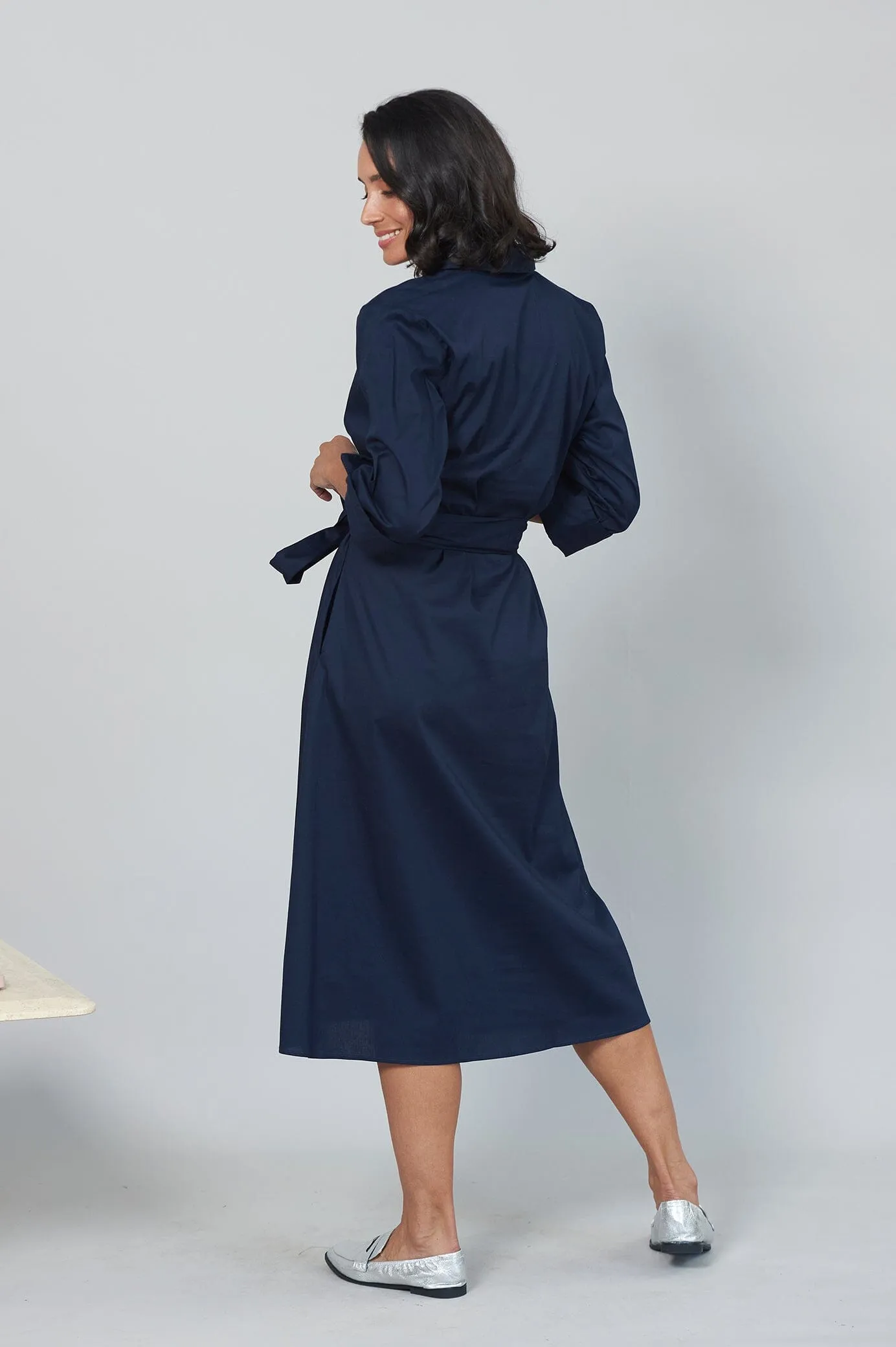 Celia Dress Navy