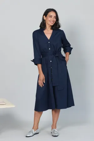 Celia Dress Navy