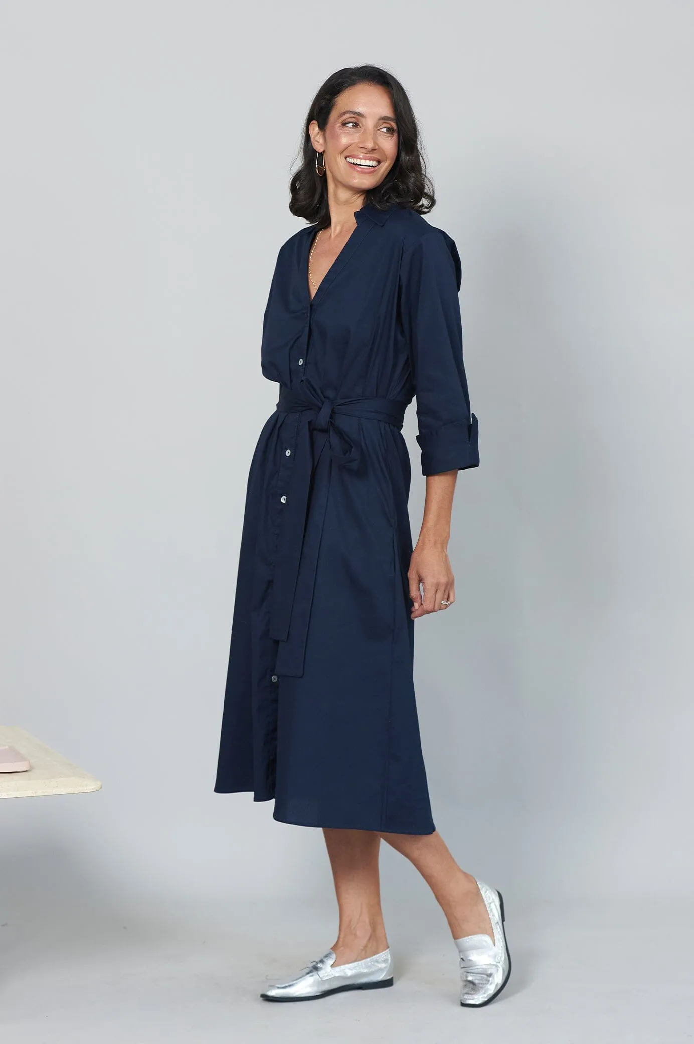 Celia Dress Navy