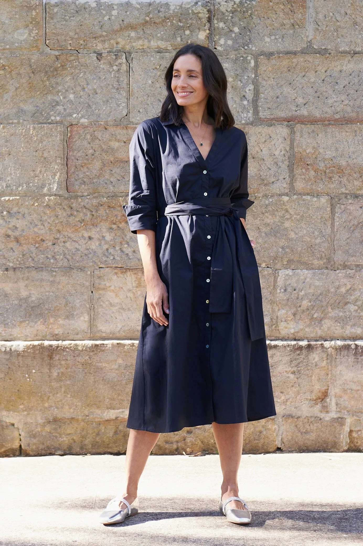 Celia Dress Navy