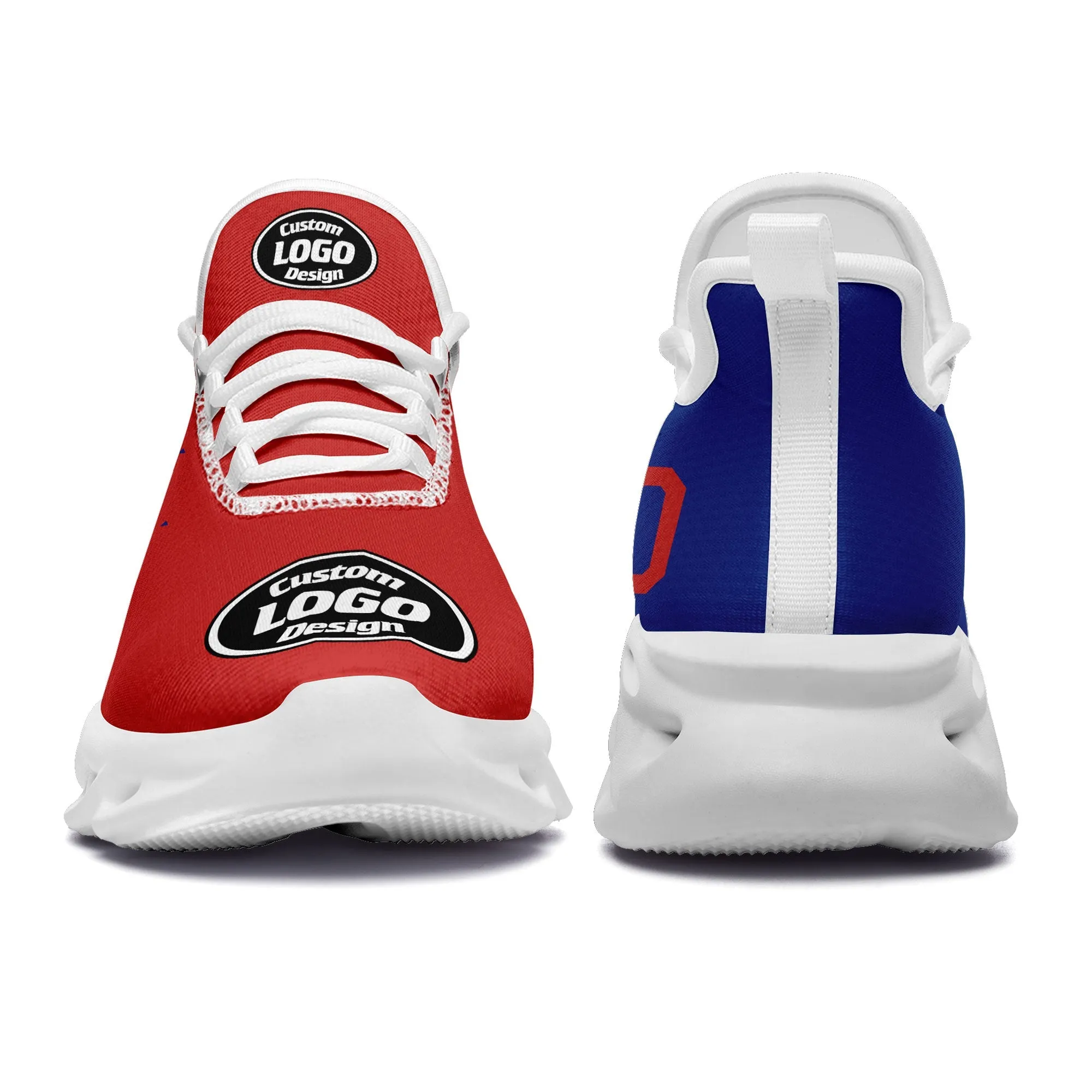 Custom Blue Red Jersey MaxSoul Shoes and Hat Combo Offer Personalized ZH-D0b008f-b