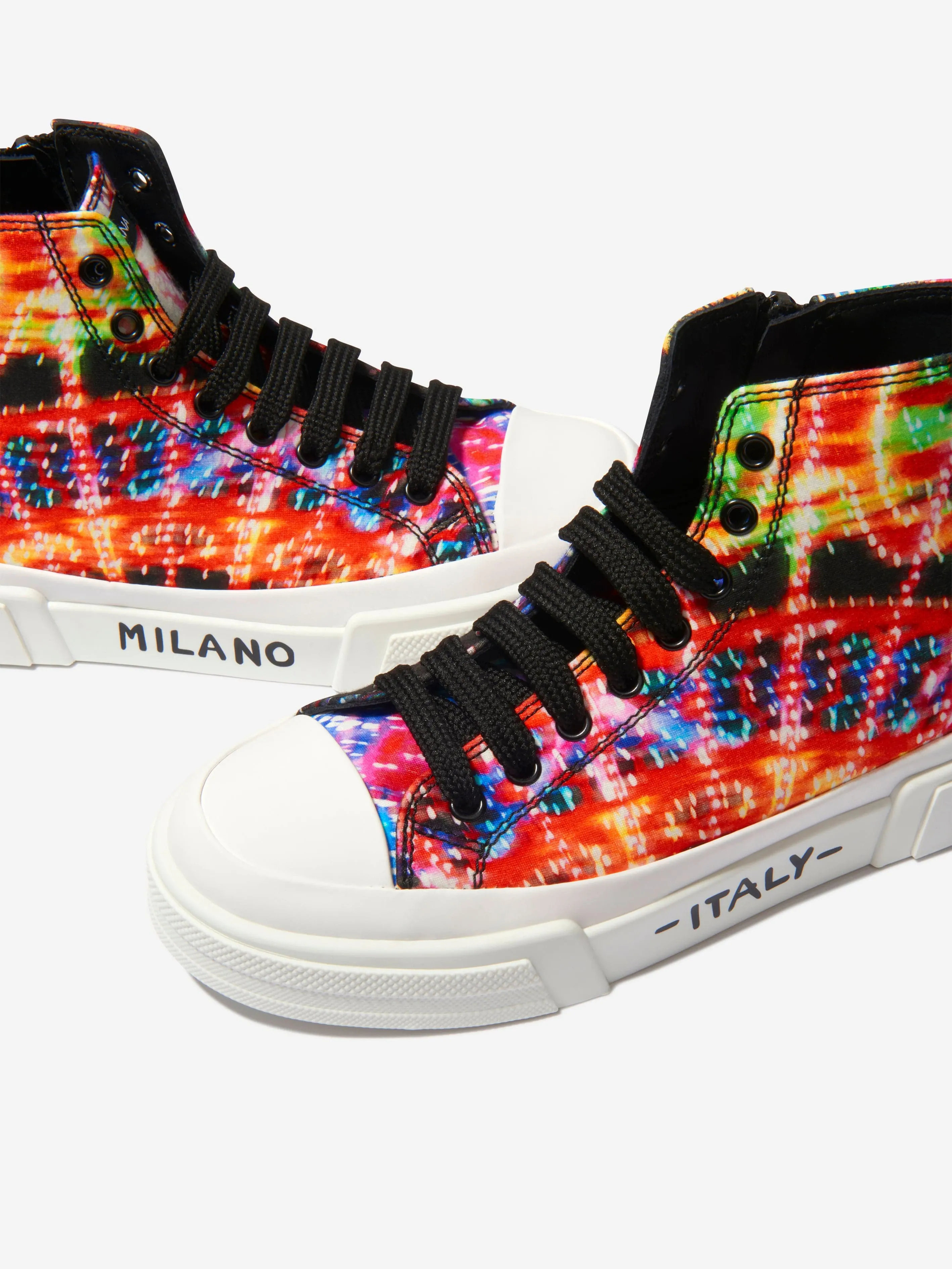 Dolce & Gabbana Boys Illuminations High Top Trainers