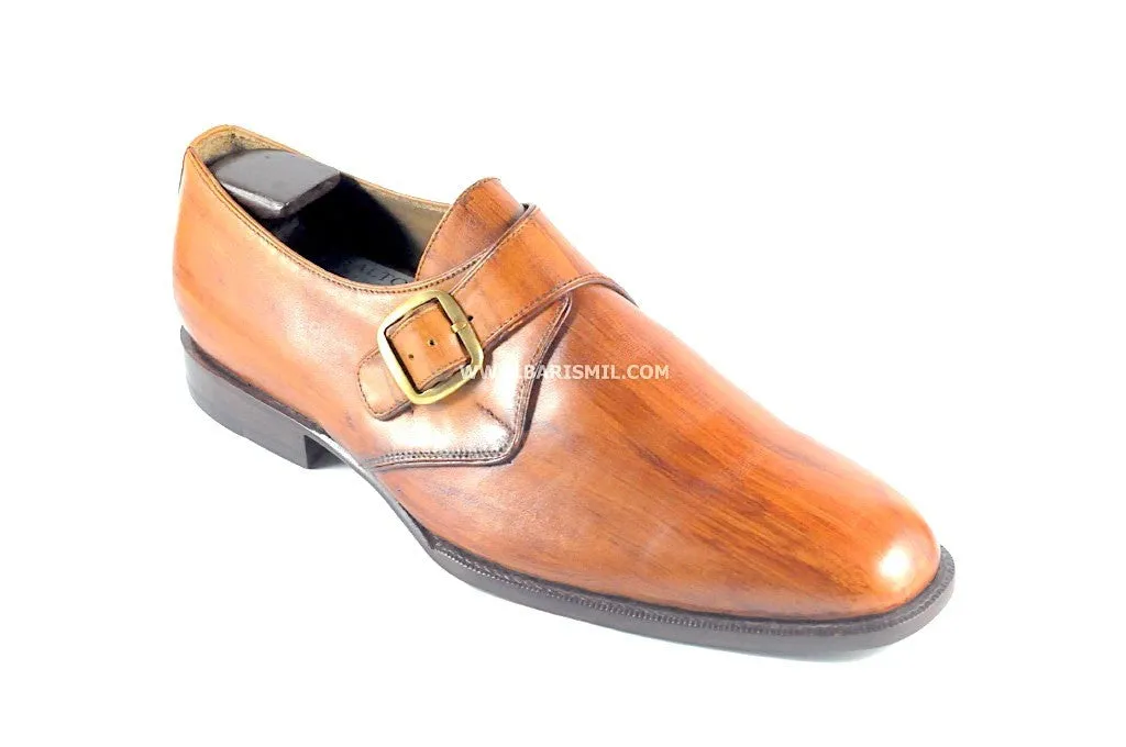 Edinburg - Single Monk Strap Shoes