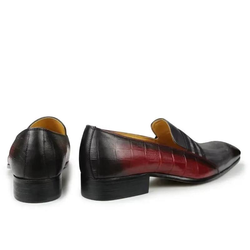 Genuine Leather Elegant Cowhide Gentleman Loafers