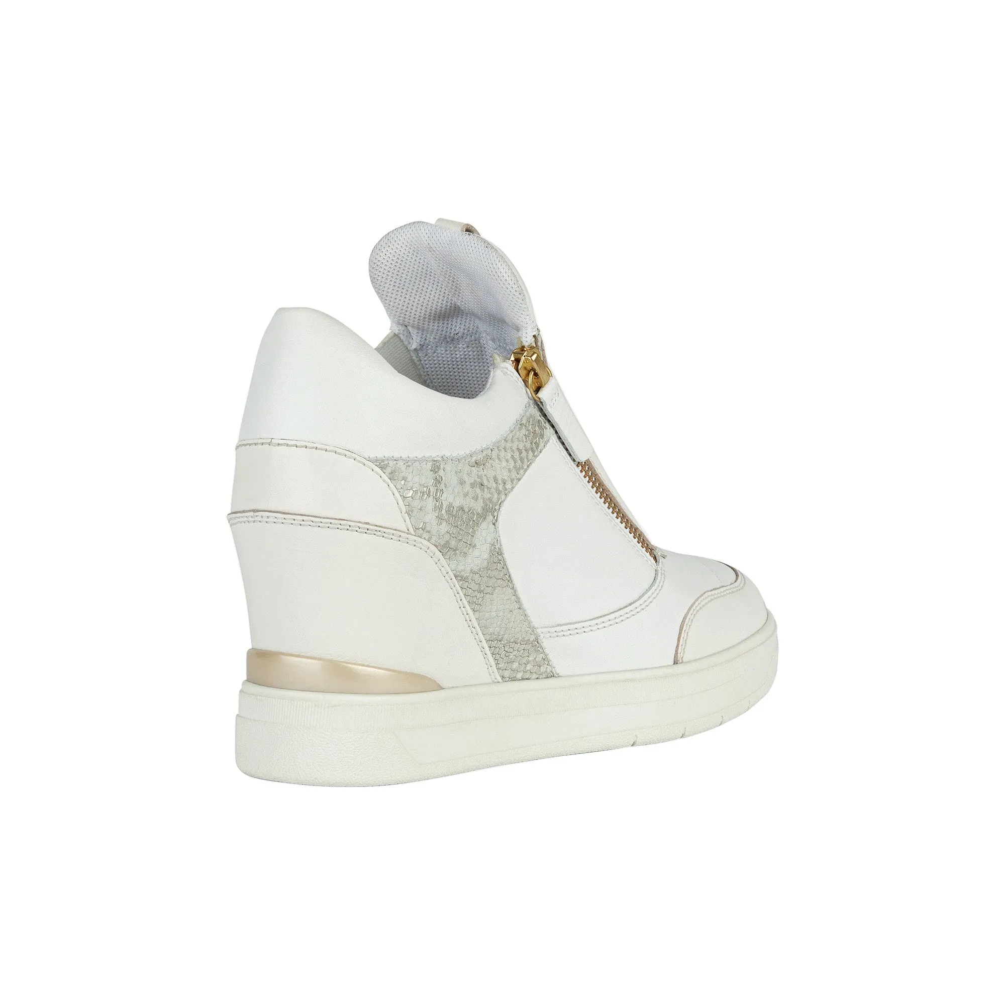 Geox Maurica Ladies Zip Side Wedge Sneaker