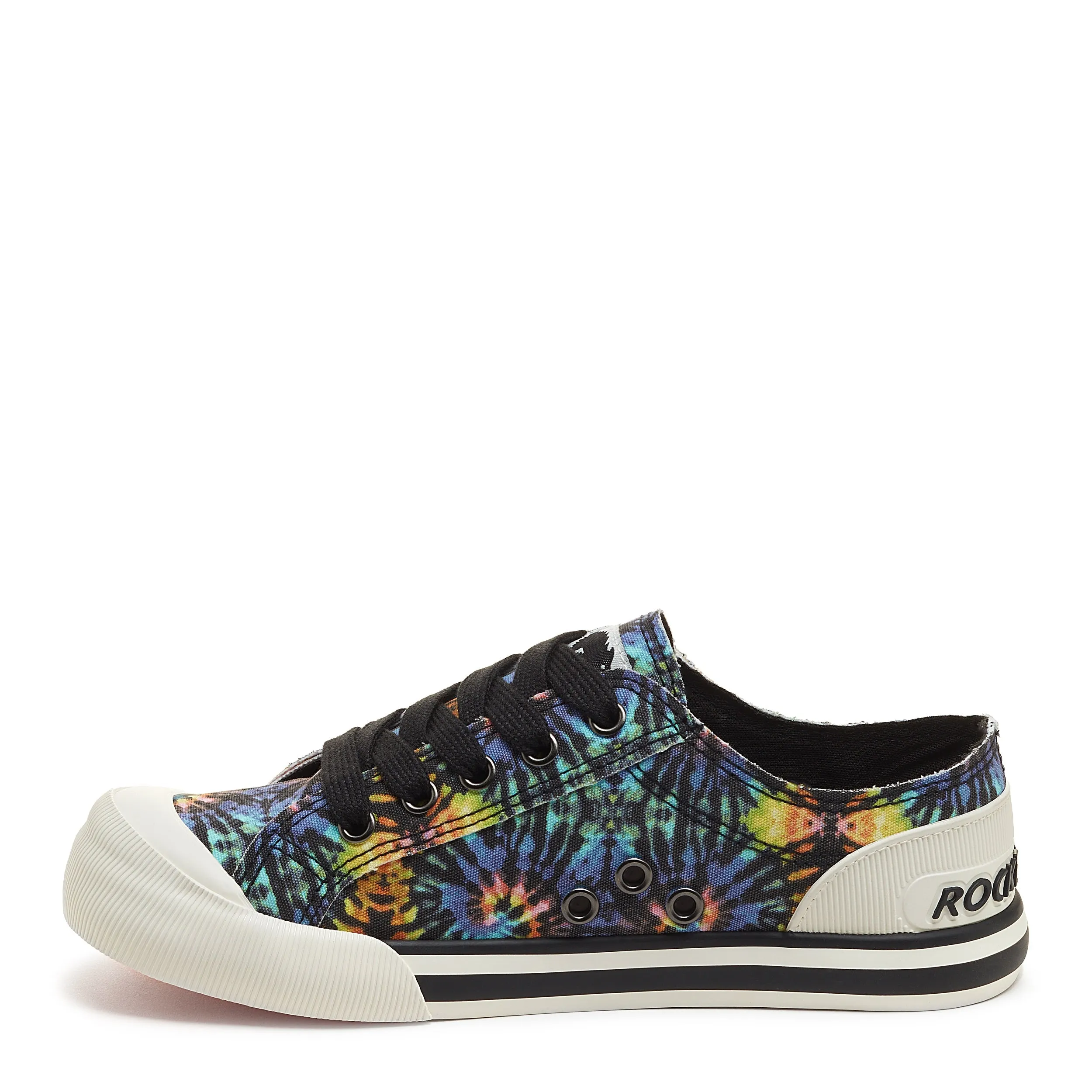 Jazzin Black Tie Dye Trainers