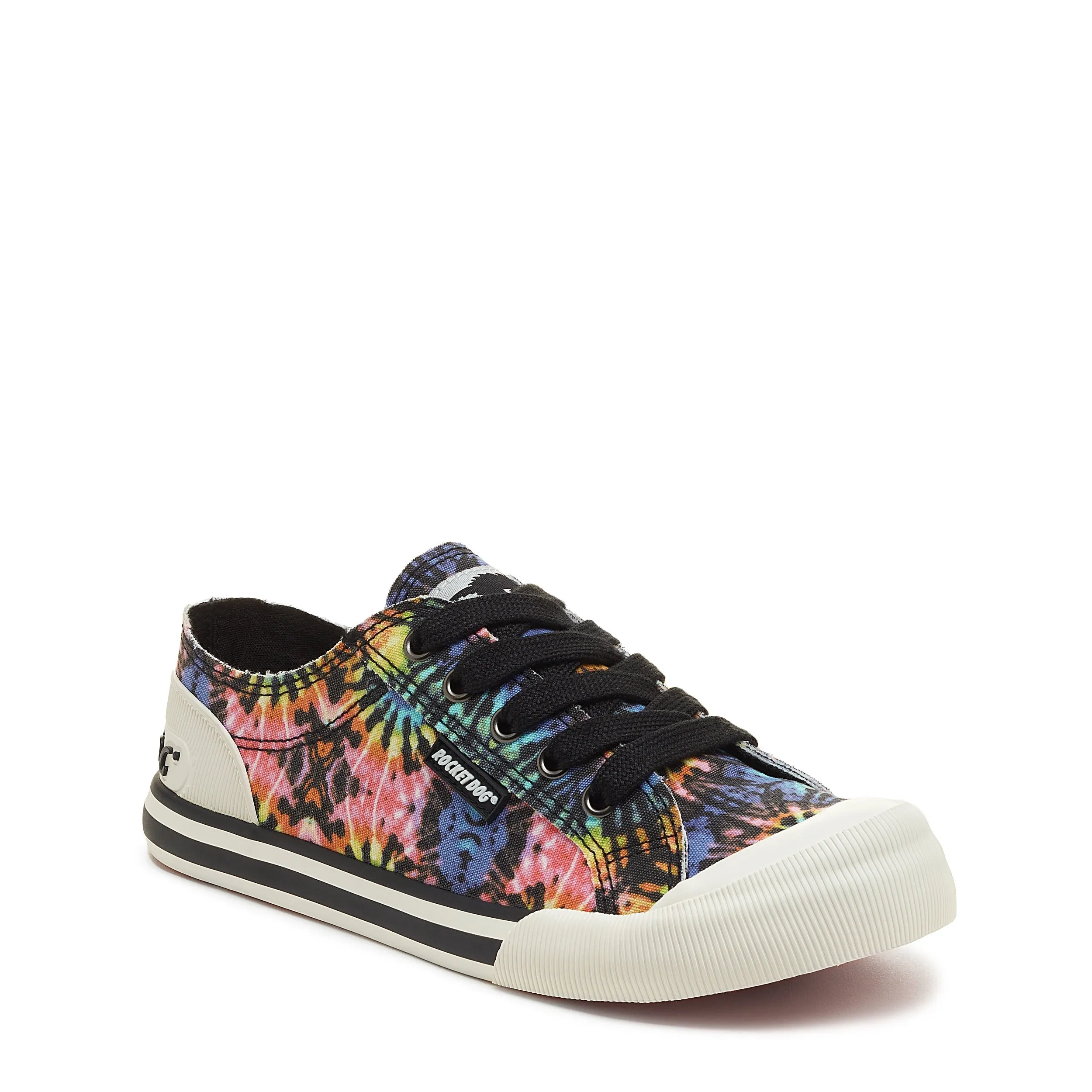 Jazzin Black Tie Dye Trainers