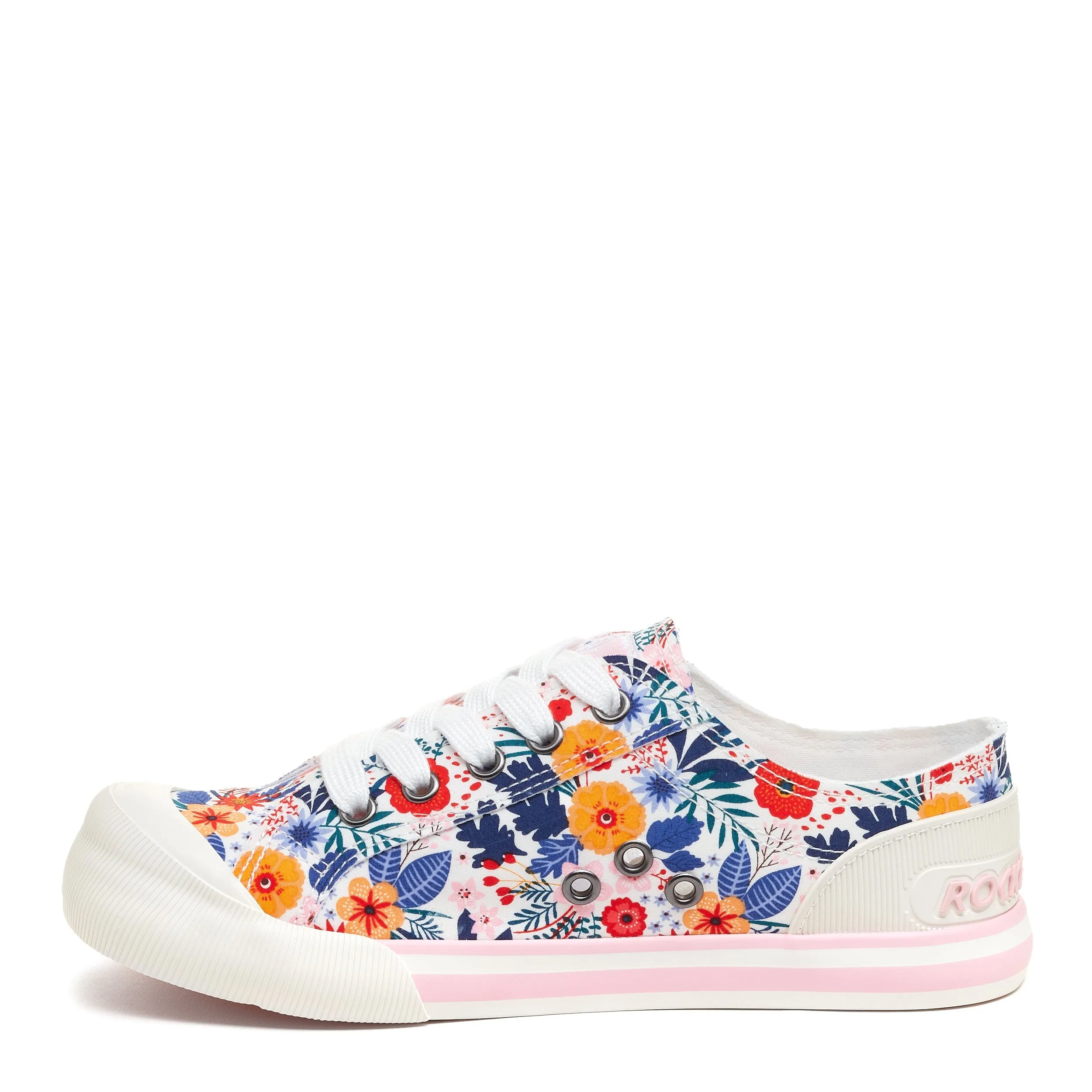 Jazzin Bright Floral Trainers