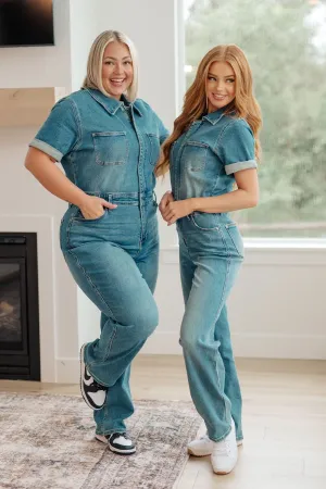 Judy Blue Denim Jumpsuit