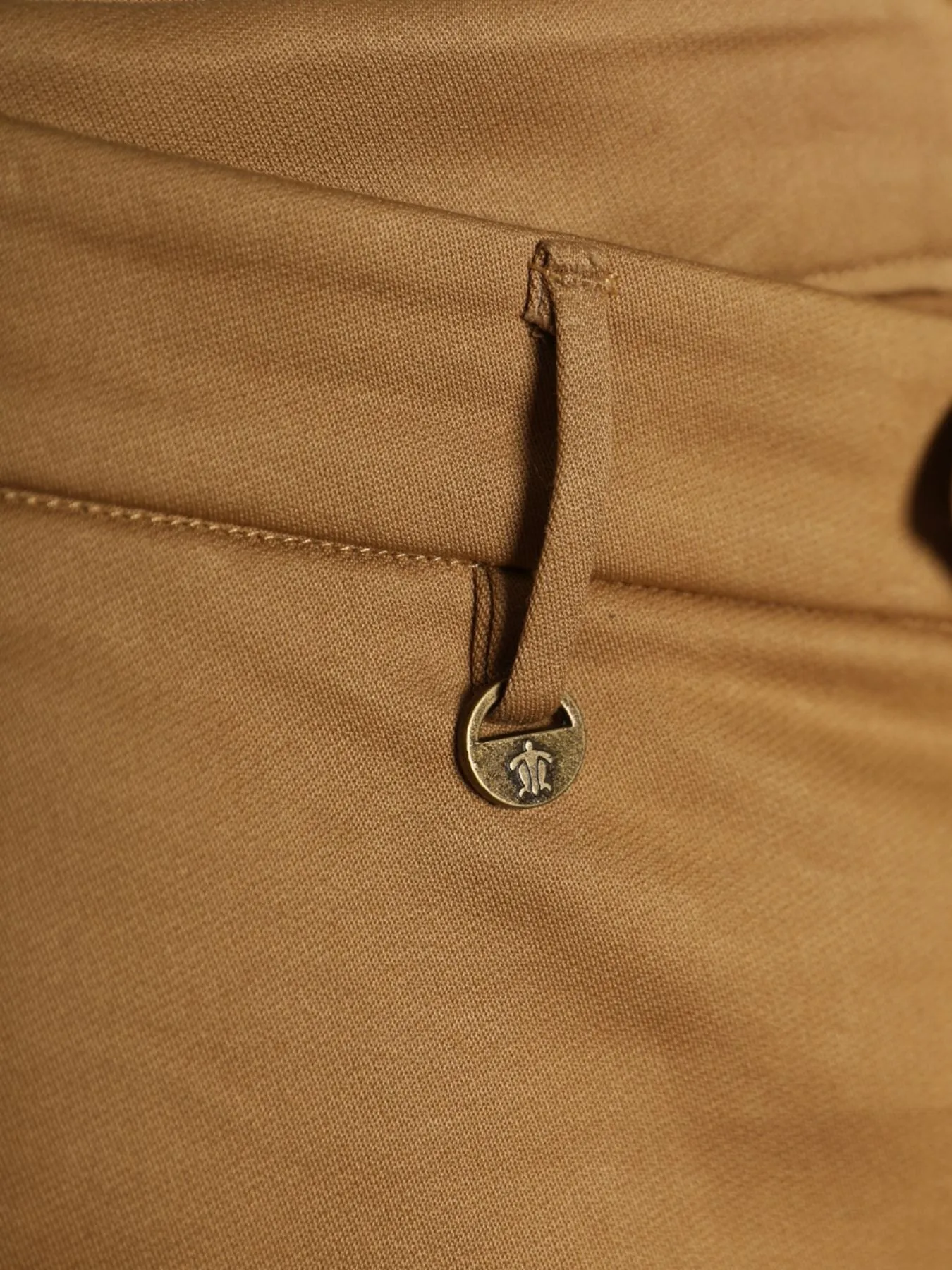 Khaki Expandable workwear Chino