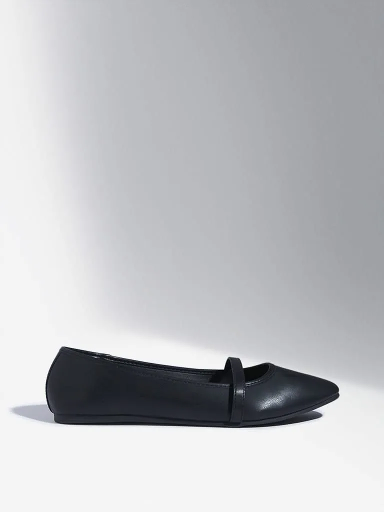 LUNA BLU Black Mary Jane Shoes