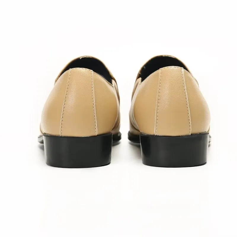 Luxury Smooth Leather Elegant Slip-on Loafers