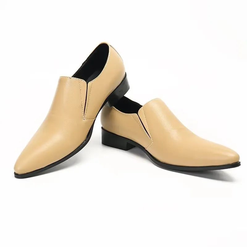 Luxury Smooth Leather Elegant Slip-on Loafers