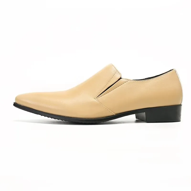 Luxury Smooth Leather Elegant Slip-on Loafers