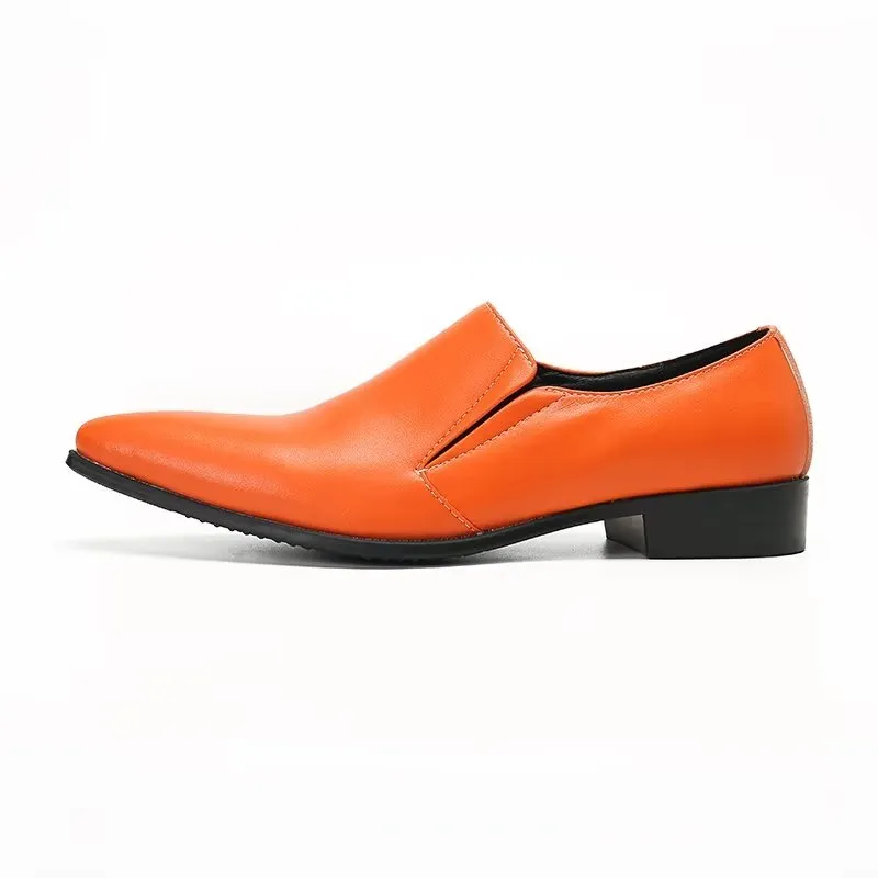 Luxury Smooth Leather Elegant Slip-on Loafers