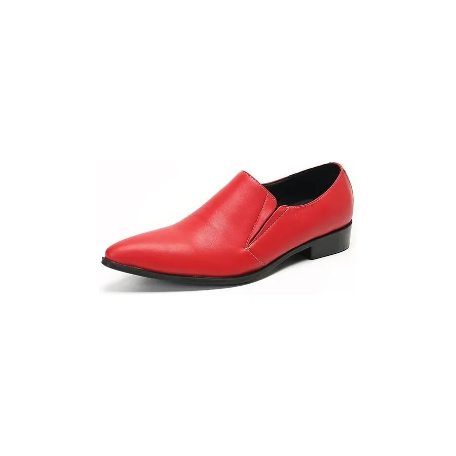 Luxury Smooth Leather Elegant Slip-on Loafers