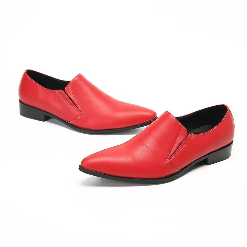 Luxury Smooth Leather Elegant Slip-on Loafers