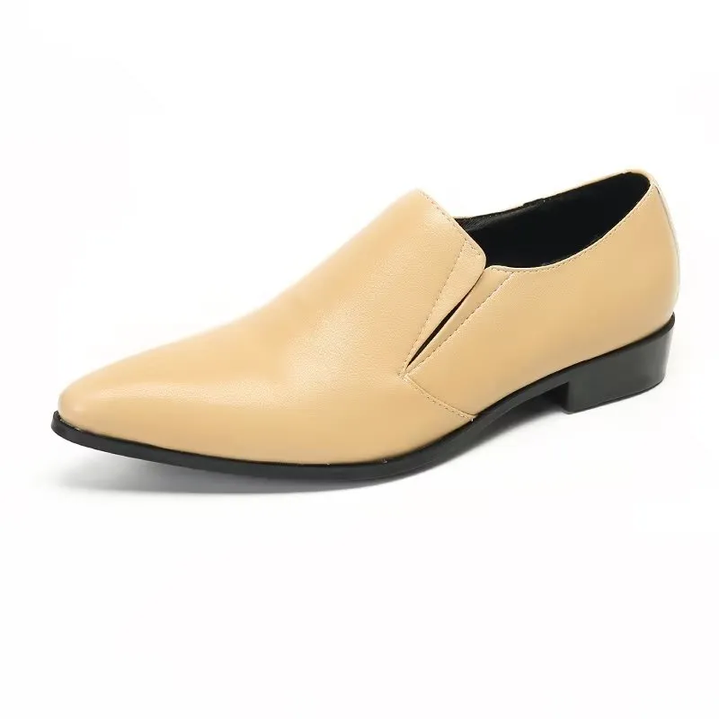 Luxury Smooth Leather Elegant Slip-on Loafers