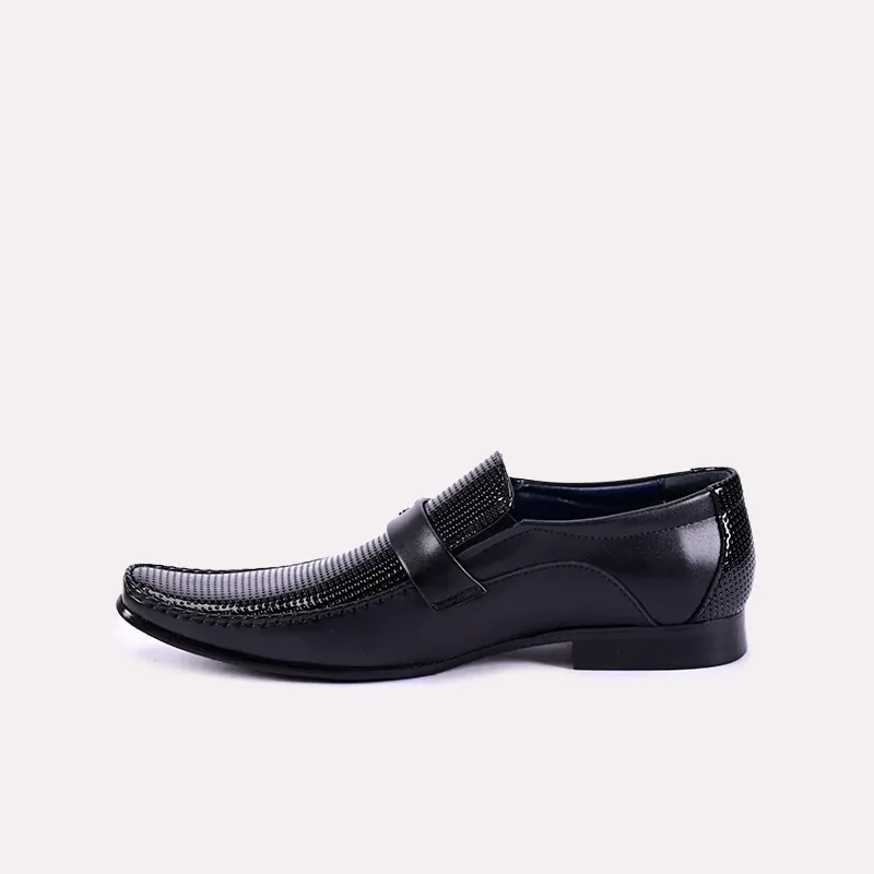 Maverick Black Classic Dress Shoes 0111036