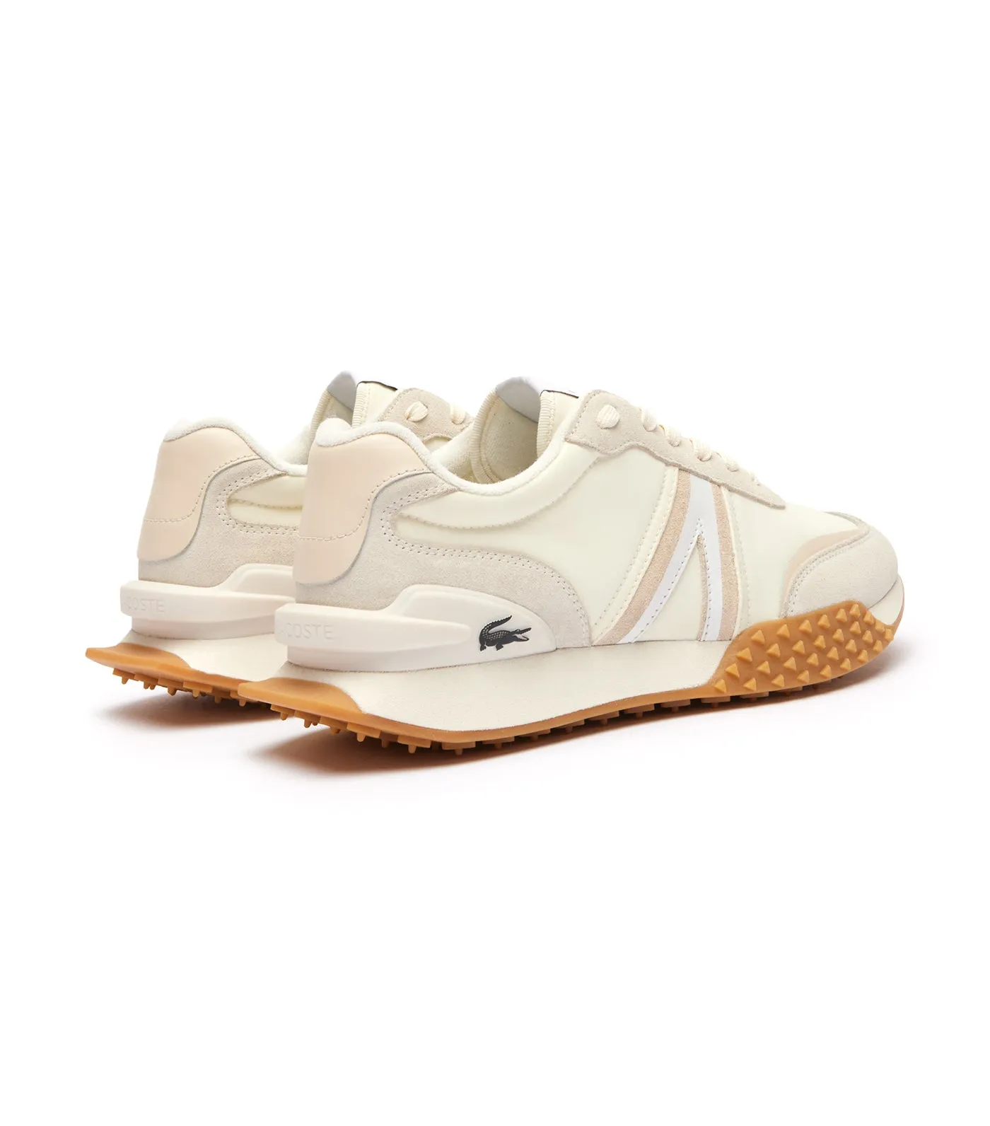 Men's L-Spin Deluxe Tonal Trainers Off White/Natural