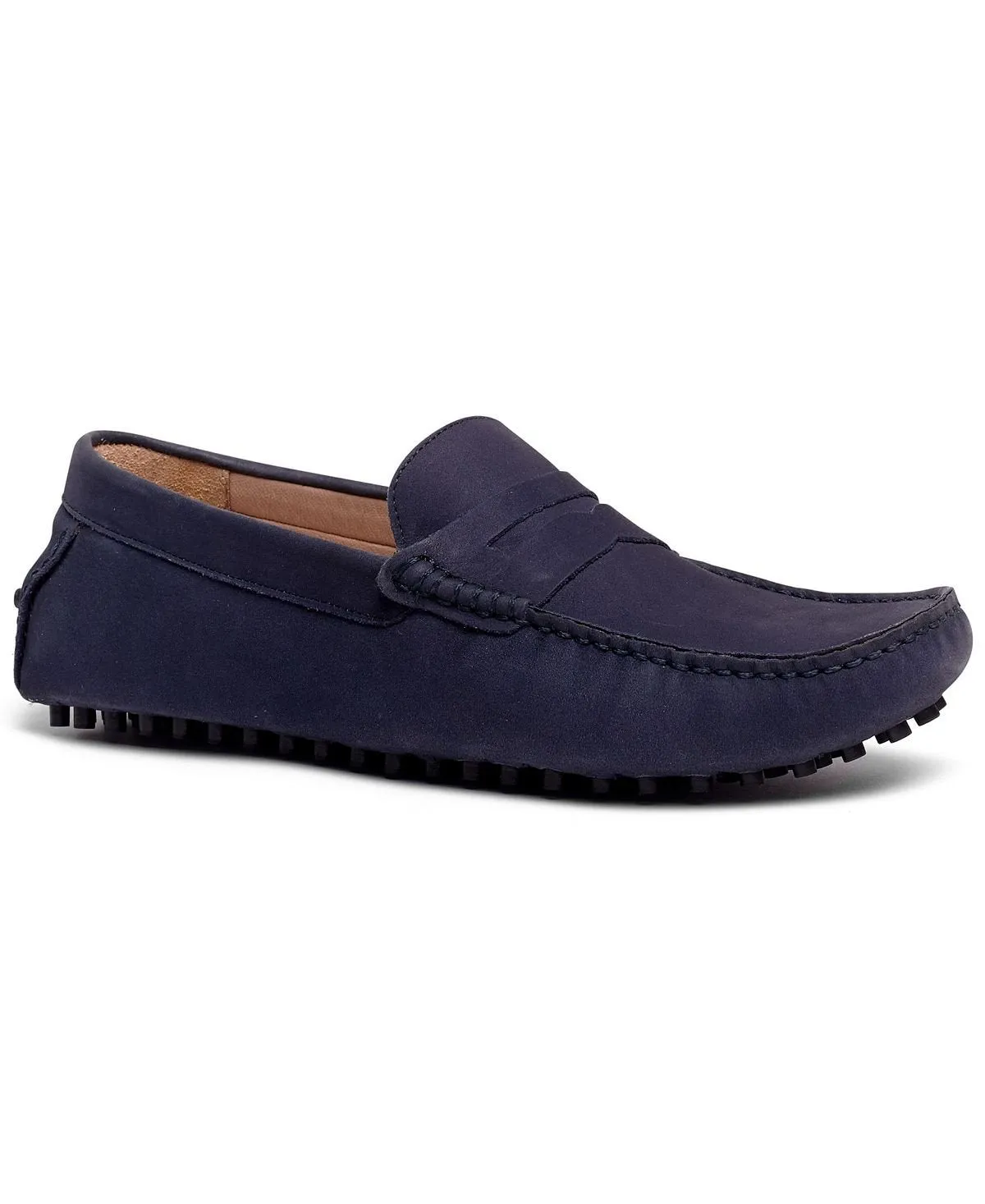 Men's ritchie driver loafer Carlos by Carlos Santana slip-on casual shoes, blue