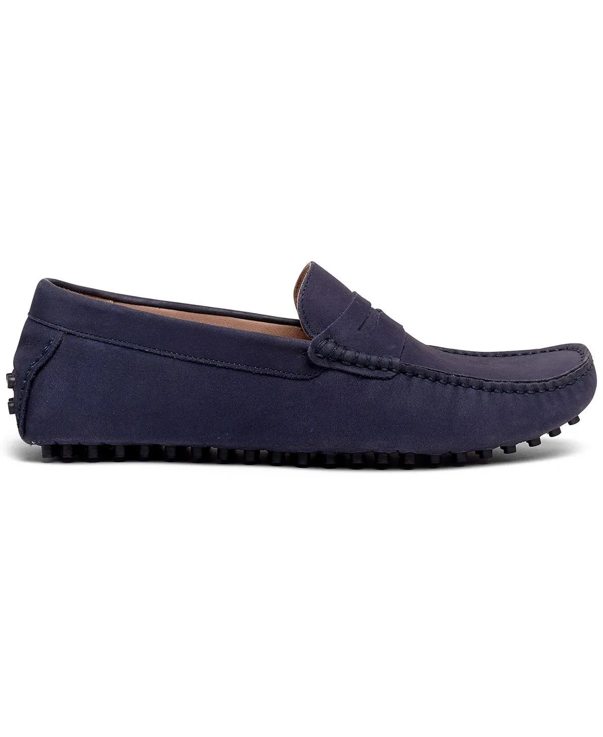 Men's ritchie driver loafer Carlos by Carlos Santana slip-on casual shoes, blue