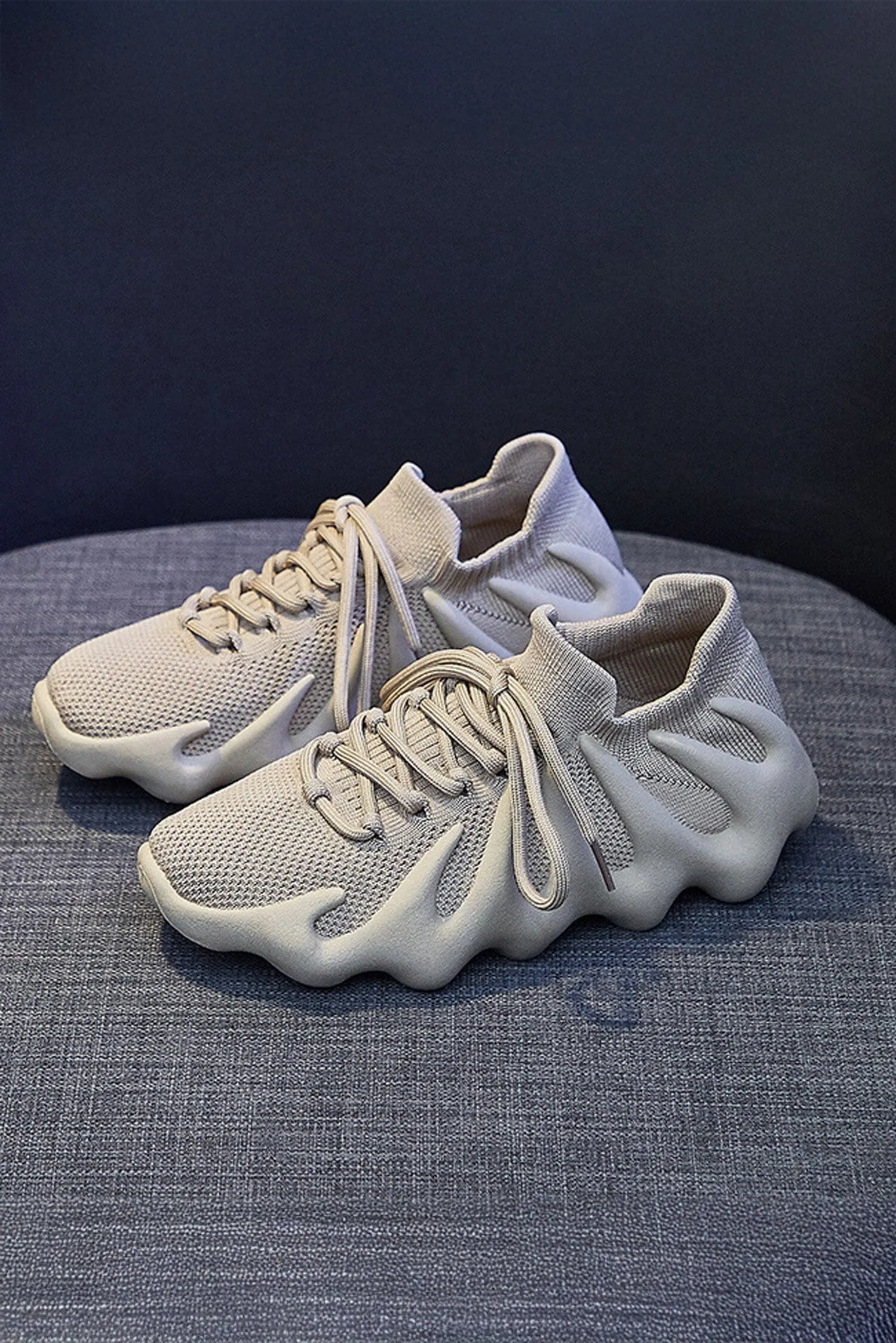 Men's Wave Sole Sneakers