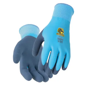 Revco GC2534-BL Blue AccuFlex® Water Repellant Double Latex Knit Glove (1 Pair)