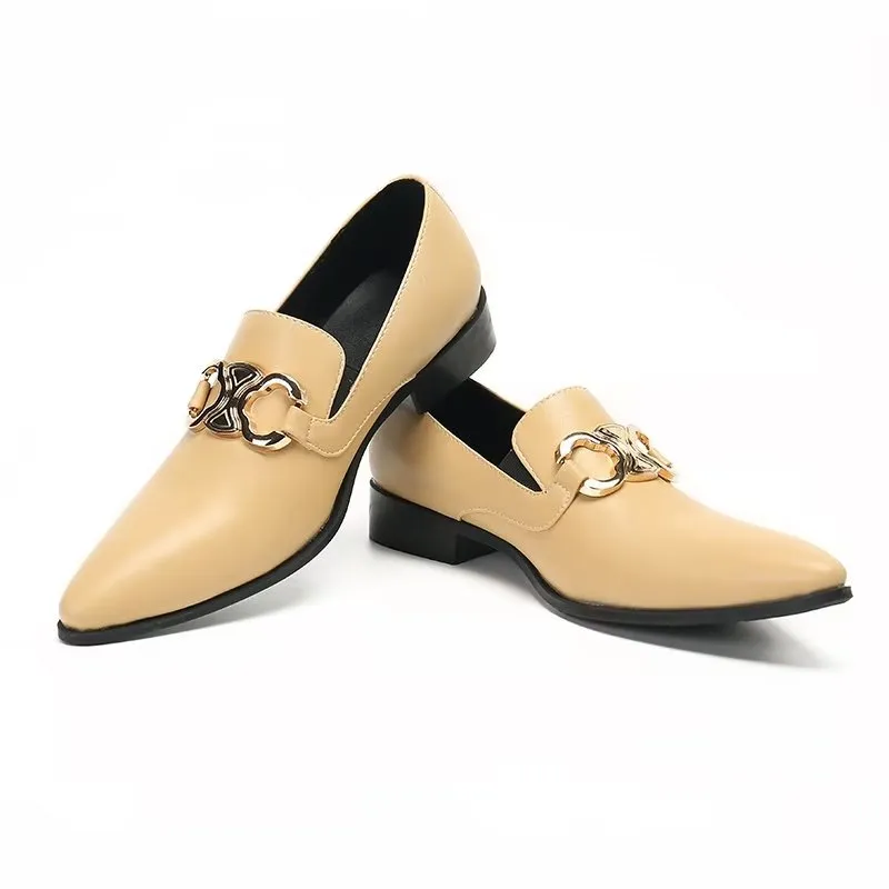 SophiLeather Bold Slip-on Classy Loafers