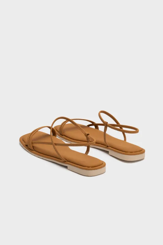 STRAPPY FLAT SANDAL