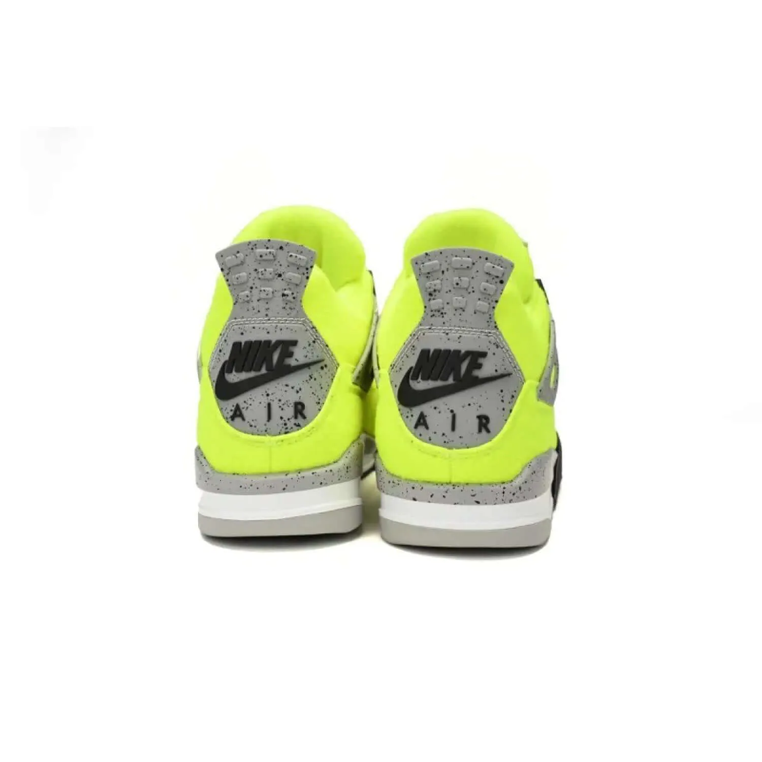 Tagz x Air Jordan 4 Plush Fluorescent Yellow