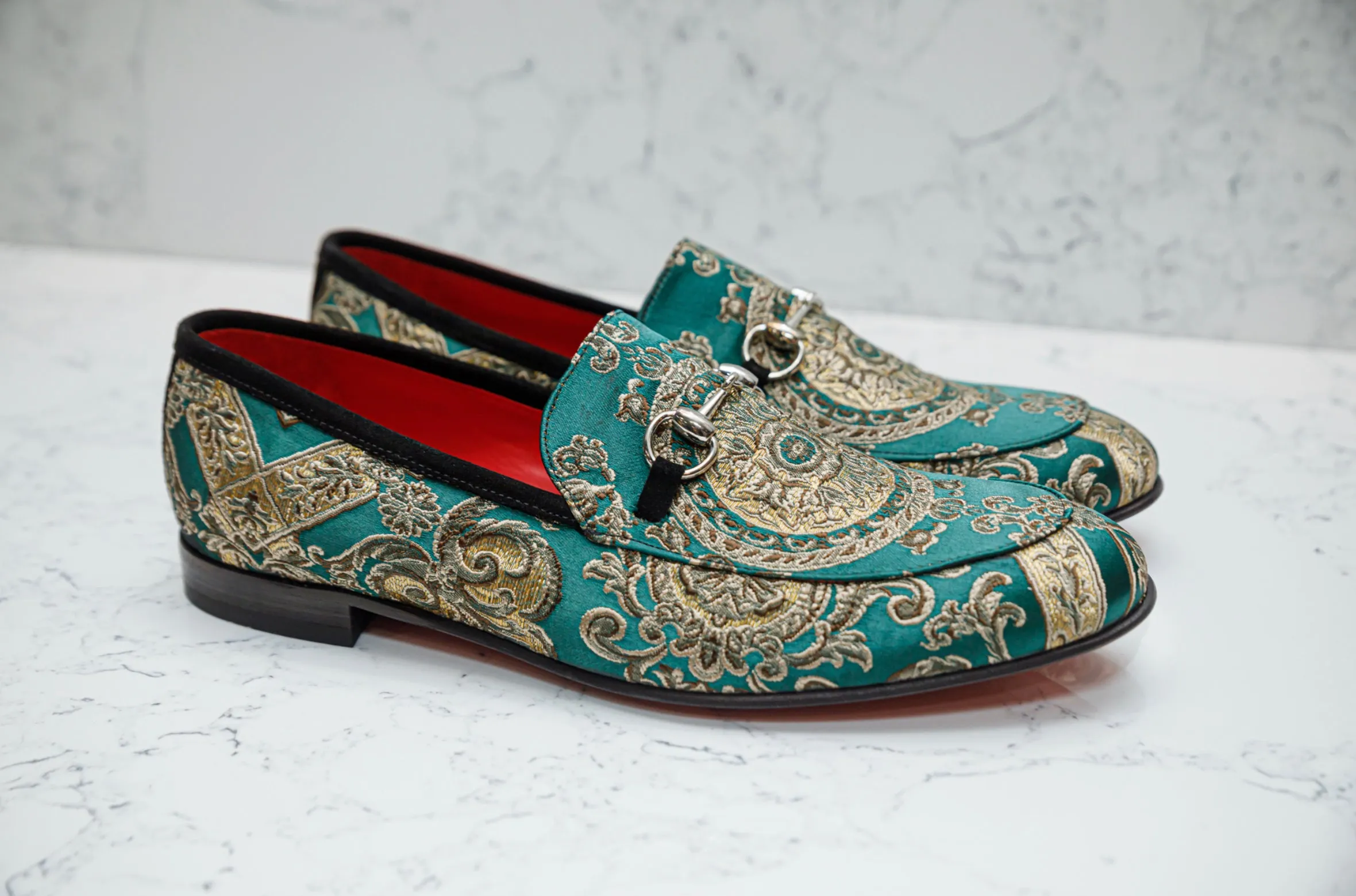 The Baroque Loafers - Green