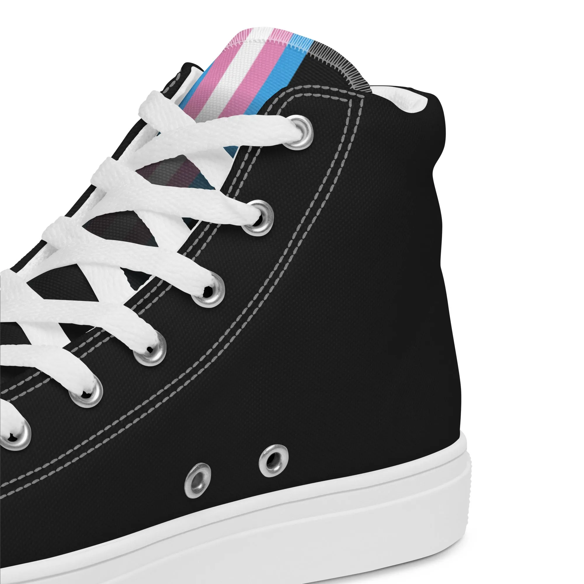 Trans Pride High Top Trainers (female sizes)