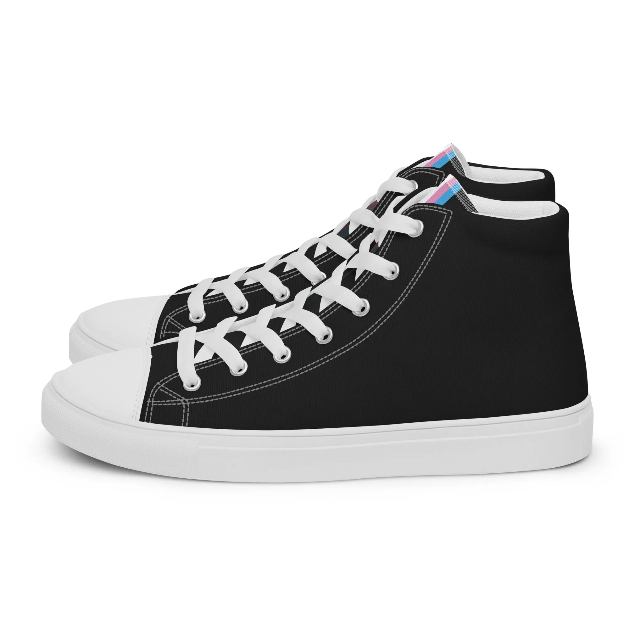 Trans Pride High Top Trainers (female sizes)