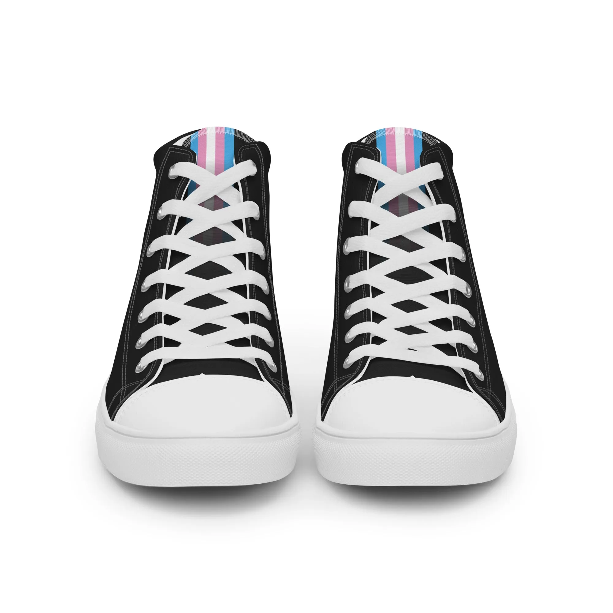 Trans Pride High Top Trainers (female sizes)