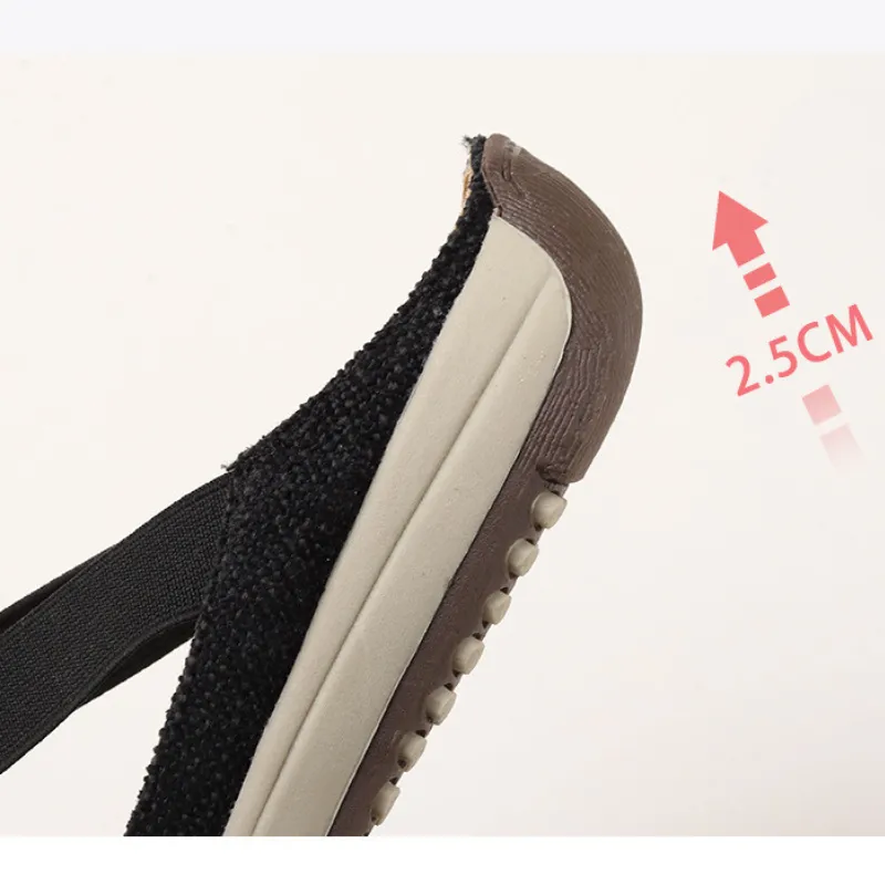 Women Comfy soft sole orthopedic slip on walking shoes