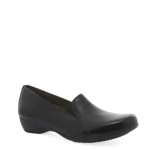 Women's Dansko Farah Color: Black Milled Nappa